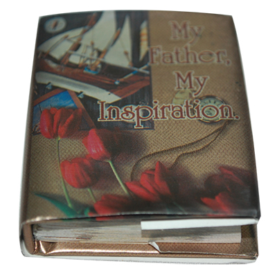 "My Father my Inspiration Miniature Book - 012 - Click here to View more details about this Product